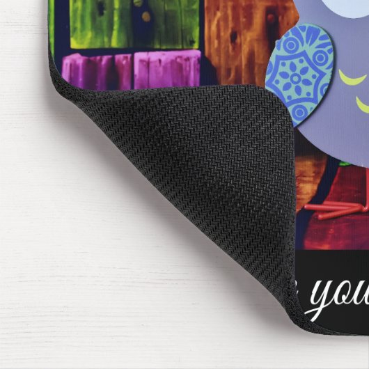 Grappig, mousepad... waar kijk je naar? muismat (Hoek)