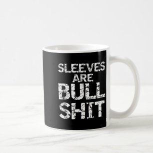 Grappig mouwloos shirt grap handschoenen zijn stie koffiemok