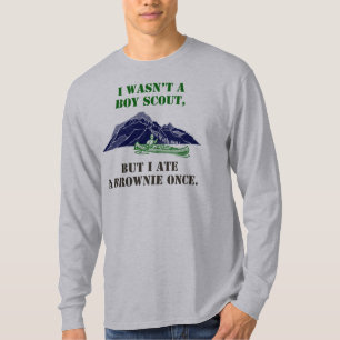 Grappig Movie T-Shirt, ik was geen jongen scout..b T-shirt