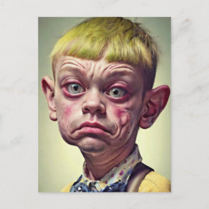 Grappig "Mr. Handsome" Briefkaart