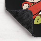 Grappig Mr Meowgi Karate Cat Meow Design Mannen Vr Muismat (Hoek)