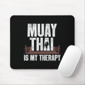 Grappig muay thai ontwerp voor mannen vrouwen Kind Muismat (Met muis)