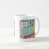 Grappig Mug voor hondenliefhebbers. Koffiemok (Voorkant rechts)
