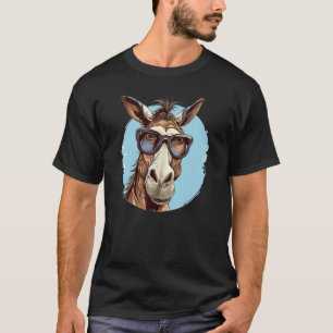 Grappig muilezel-ezel gezicht voor paardenliefhebb t-shirt