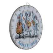 Grappig Muis Verjaardag Dart Board Dartbord (Voorkant Links)