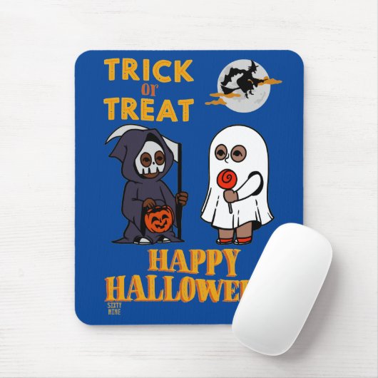grappig muispad "HALLOWEEN 1" Muismat (Met muis)