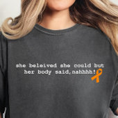 Grappig Multiple Sclerosis Shirt, Sarcastisch MS W Tri-Blend Shirt