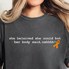 Grappig Multiple Sclerosis Shirt, Sarcastisch MS W Tri-Blend Shirt