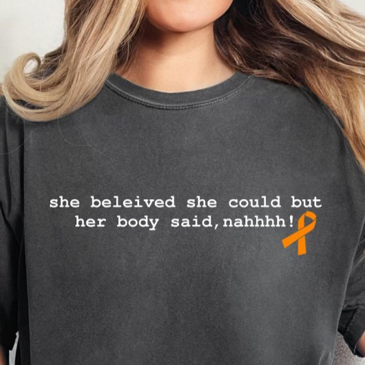 Grappig Multiple Sclerosis Shirt, Sarcastisch MS W Tri-Blend Shirt