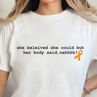 Grappig Multiple Sclerosis Shirt, Sarcastisch MS W Tri-Blend Shirt