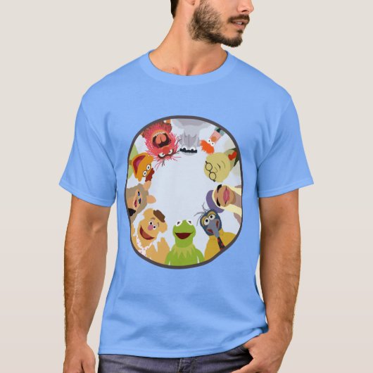 Grappig Muppet-bende cadeau T-shirt (Voorkant)