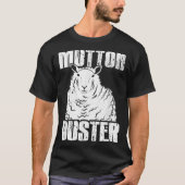 Grappig Mutton Buster Schapen Rodeo Humor Ontwerp T-shirt (Voorkant)
