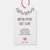 Grappig Naai Citaat Handgemaakte Geschenk Kraft Cadeaulabel (Achterkant)