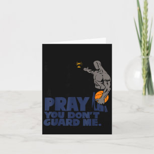 Grappig Naar Basketbal Kerk Gebed Niet Kaart
