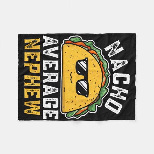 Grappig Nacho Gemiddelde neef Cinco de Mayo Mexica Fleece Deken (Voorkant (Horizontaal))