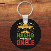 Grappig Nacho Gemiddelde Oom Cinco de Mayo Mexicaa Sleutelhanger (Voorkant)