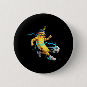 Grappig Nana Voetbalspeler T-shirt Cool Usa Sport Ronde Button 5,7 Cm