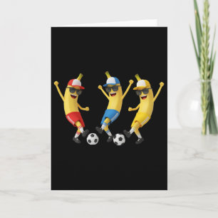 Grappig Nana Voetbalteam Kunst Cool Cartoon Voetba Kaart