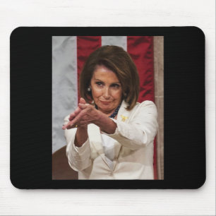 Grappig Nancy Pelosi klap terug Anti Trump Meme T- Muismat