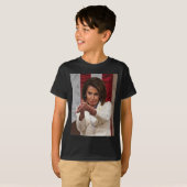 Grappig Nancy Pelosi klap terug Anti Trump Meme T- T-shirt (Voorkant volledig)