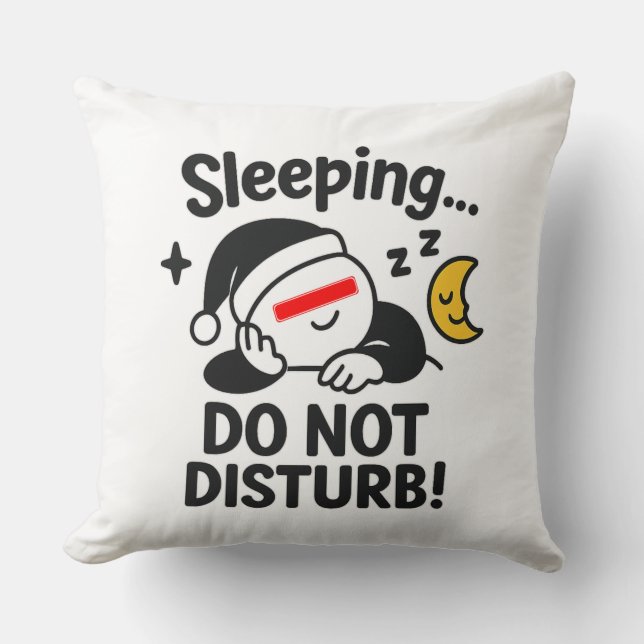 Grappig Nap Decoratief Kussen (Voorkant)