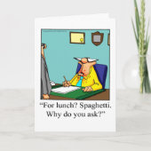 Grappig nationale bres-dagkaart "spectickles" kaart (Voorkant)