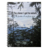 Grappig Natuur Notitieboek (Voorkant)