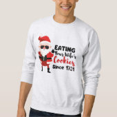 Grappig Naughty Santa Christmas Sweatshirt (Voorkant)