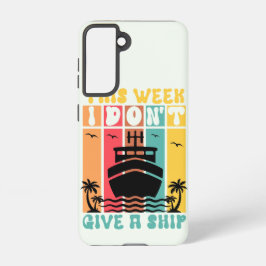 Grappig nautisch citaat samsung galaxy hoesje