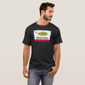 GRAPPIG NEBRASKA REPUBLIEK VLAG Cornhusker State s T-shirt (Voorkant volledig)