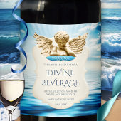 Grappig Nederlands Humor Angel Verjaardags Wijn La Wijn Etiket