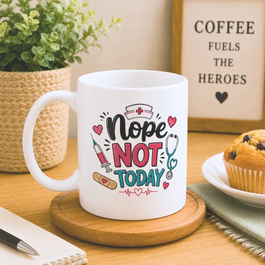 Grappig Nee Niet Vandaag Koffiemok