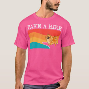 Grappig Neem een wandeling Pekingees Graphic Hikin T-shirt