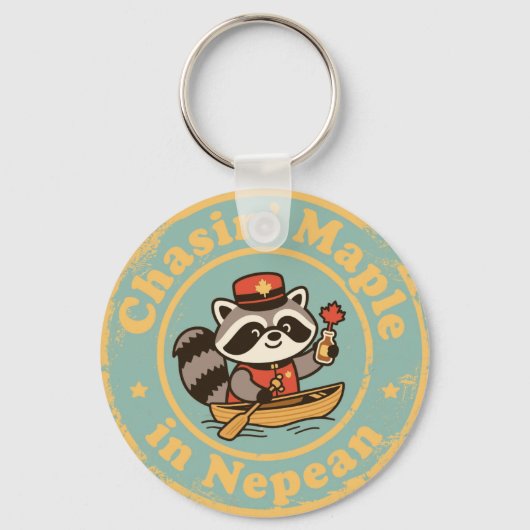 Grappig Nepean-cadeau voor esliefhebbers Sleutelhanger (Voorkant)