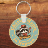 Grappig Nepean-cadeau voor esliefhebbers Sleutelhanger (Achterkant)