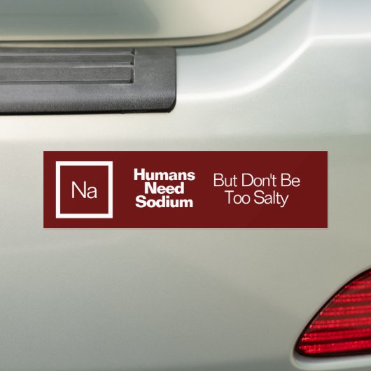Grappig Nerdy Quote/Gezegde Chemie Joke Bumper Sti Bumpersticker (Op auto)