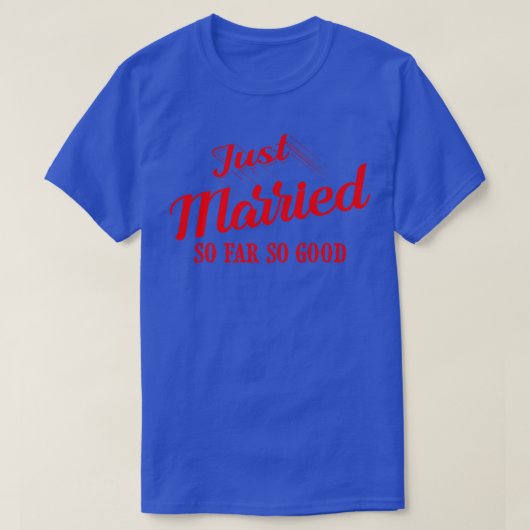Grappig Net Getrouwd Cadeau Mannen Vrouwen Cool Br T-shirt (Design voorkant)