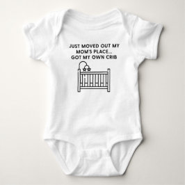 Grappig, net verhuisd uit mama's huis, heb nu mijn romper