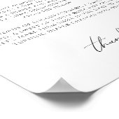 Grappig Neutraal Late Night Luiers Teken Poster (Hoek)