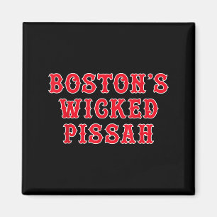 Grappig New England Boston's Wicked Ah  Magneet