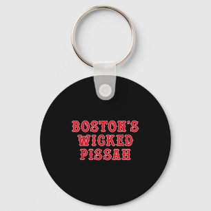 Grappig New England Boston's Wicked Ah  Sleutelhanger