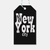 Grappig New York City Cadeaulabel (Achterkant)