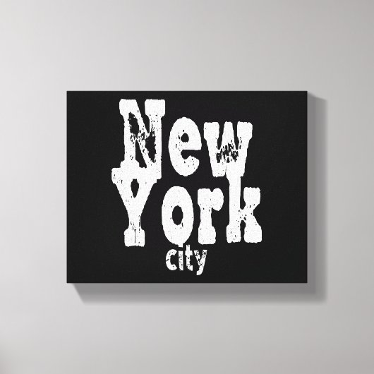 Grappig New York City Canvas Afdruk (Voorkant)