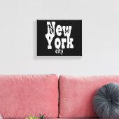 Grappig New York City Canvas Afdruk (Insitu (Woonkamer))