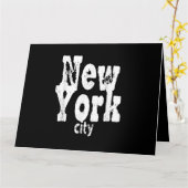 Grappig New York City Kaart (Gele Bloem)