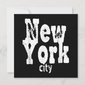 Grappig New York City Kaart (Achterkant)