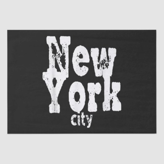 Grappig New York City Tissuepapier (Voorkant)