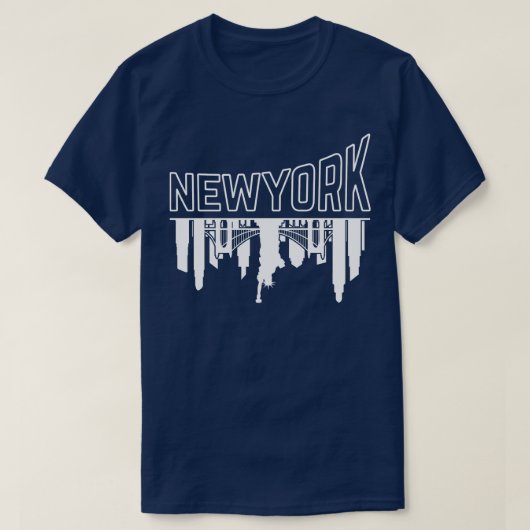Grappig New York T-shirt (Design voorkant)