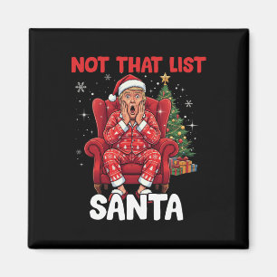 Grappig Niet Die Lijst Kerstman Trump Humor Kerst  Magneet