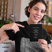 Grappig Niet Drinken en Drive Joke Humor Verjaarda Feestdagen Kaart